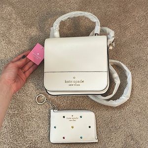 Staci Square Crossbody Kate Spade bag & Darcy Medium L Zip Card Holder